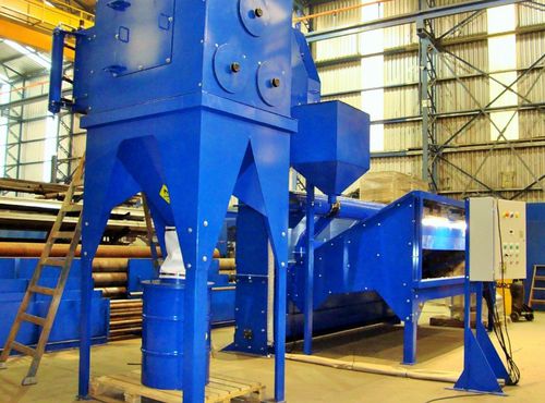Vertikale Strahlanlage - Cym Materiales