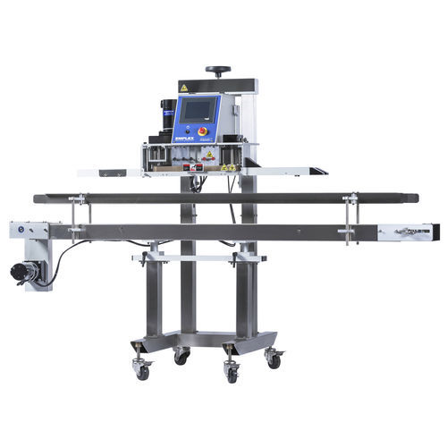 Kontinuierliches Heißsiegelgerät - MPS 6500 - Plexpack Corp - halbautomatisch / für Tüten / für Käse