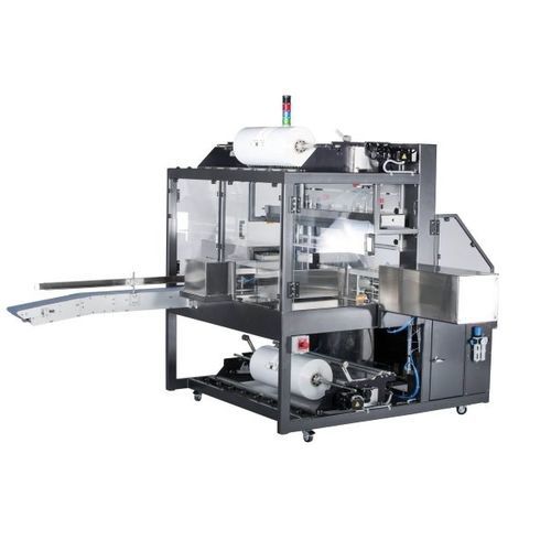 Automatische Schrumpffolienverpackungsmaschine - B90 - Plexpack Corp - für Flaschen / Folien