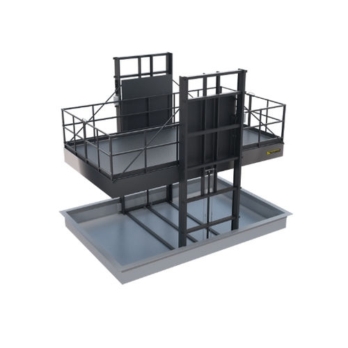 Elektrischer Lastenaufzug - Mezz series - Advanced Handling - Plattform
