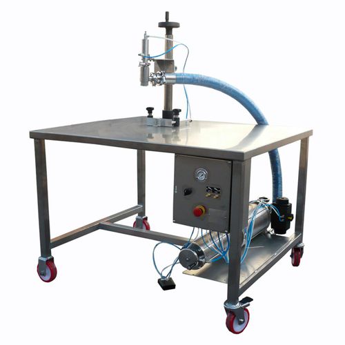 Pedalbetriebene Füllmaschine - FL 04 - Telm srl - für Flaschen / für Töpfe / für Gläser