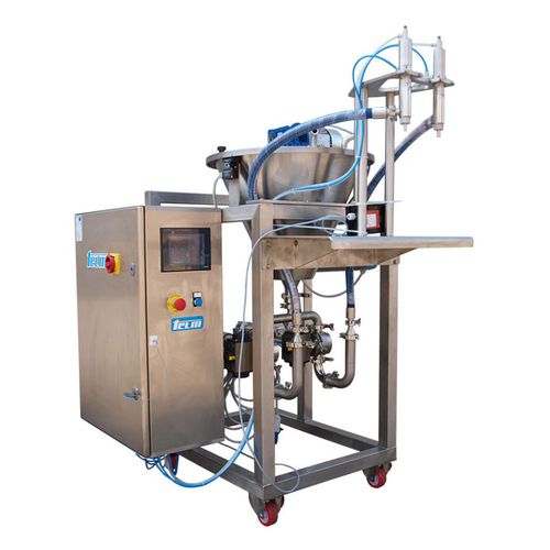Halbautomatische Füllmaschine - FL 09 - Telm srl - für Flaschen / für Töpfe / für Gläser