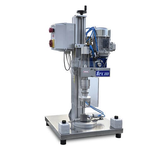 Elektrischer Verschliesser - Telm srl - halbautomatisch / Flasche / für Plastik-Schraubdeckel
