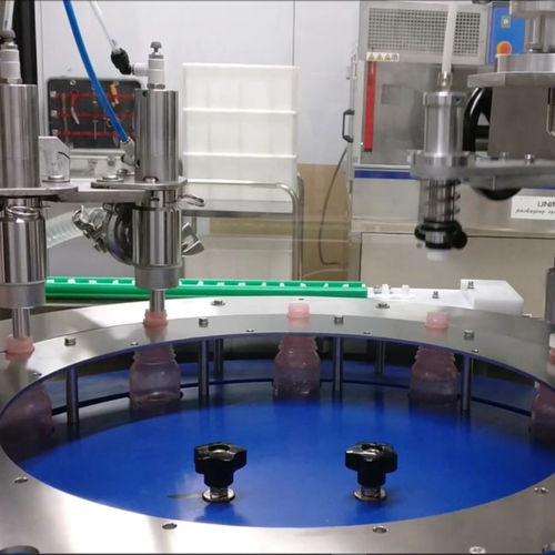 Automatische Füll- und Verschließanlage - MONO 90 - Telm srl - für Pharmaprodukte / Dreh / Industrie