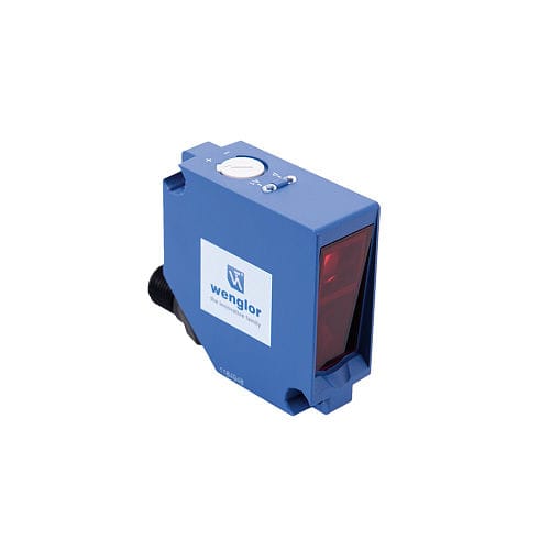 Optoelektronischer Sensor / für transparente Materialien - P1PK101 - wenglor sensoric GmbH - Reflex-Lichtschranke / rechteckig / zylindrisch