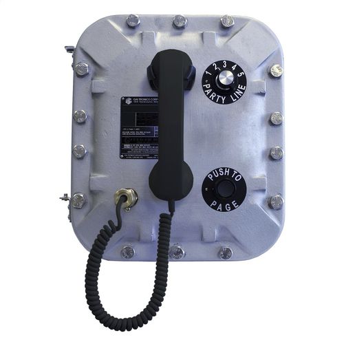 Wandmontierte Gegensprechanlage - 925-121E502 - GAI-TRONICS - page / party line