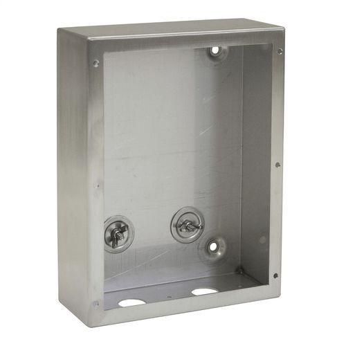 Gehäuse für Aufbau - 238-001FS - GAI-TRONICS - rechteckig / Edelstahl / für Außenbereich
