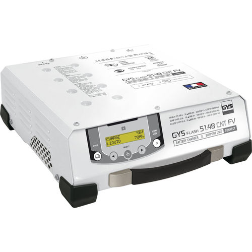 Batterieladegerät für Elektrofahrzeug - GYSFLASH 51.48 CNT FV - GYS - Desktop / Lithium / Blei