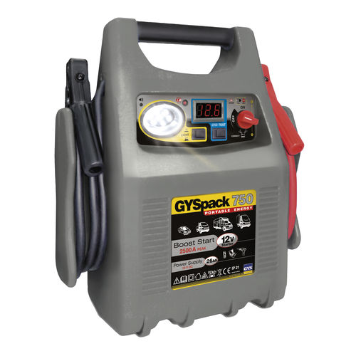Batteriestarter für Motorrad - GYSPACK 750 - GYS - für PKW / 12 V / Blei-Säure