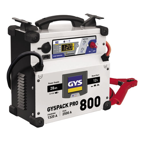 Starter- und Ladegerät für Batterien für Motorrad - GYSPACK PRO 800 - GYS - für PKW / 12 V / Blei-Säure