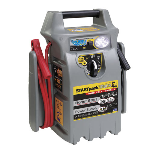 Starter- und Ladegerät für Batterien / für PKW - STARTPACK TRUCK - GYS - für LKW / 12 V / 24 V