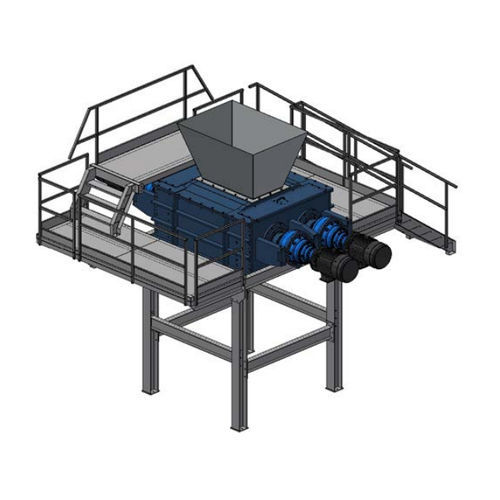 Zweiwellenschredder - TSCC1200 series - Eldan Recycling A/S - für Abfall
