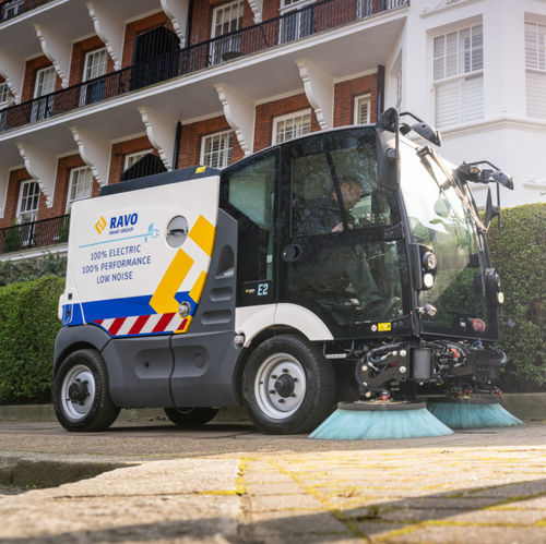 Aufsitz-Kehrsaugmaschine - RAVO E2 - Scarab Sweepers - Straßen / elektrisch / mit Batterie