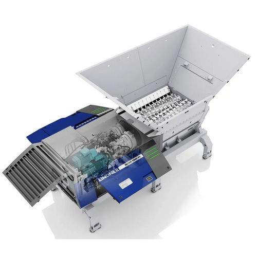 Primär-Schredder - ALCOR 5000 SY - Lindner Recyclingtech GmbH - Zweiwellen / für Holz / für Abfall