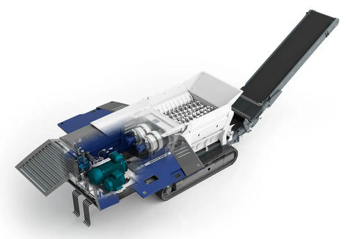 Mobiler Schredder - Urraco 4000 series - Lindner Recyclingtech GmbH - Zweiwellen / für Abfall / für Holz