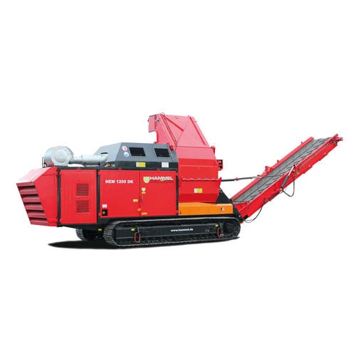 Sekundärschredder - HEM 1250 series - HAMMEL Recyclingtechnik GmbH - Einwellen / Metall / mobil