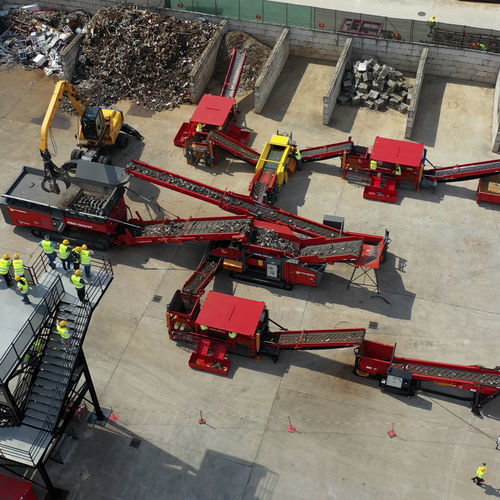 Metallrecyclinganlage - HAMMEL Recyclingtechnik GmbH - Metallabscheidung / auf Prozessleitung