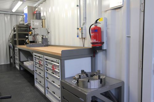Mobile Prüf- und Reparaturanlage - CT20-2  - Ventil Test Equipment BV - für Überströmventil