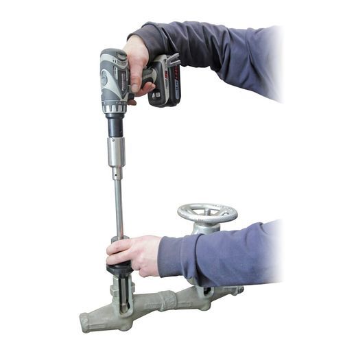 Pneumatische Läppmaschine - POLIR F6 - Ventil Test Equipment BV - tragbar / für Ventilkugel