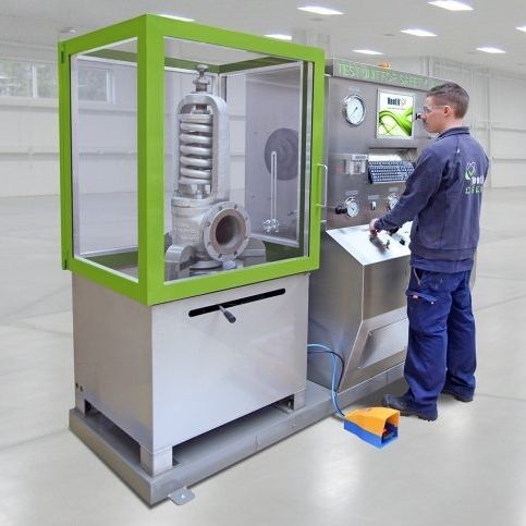 Prüfstand für Überströmventil - VC25-SRV - Ventil Test Equipment BV - Druck / PC-steuerbar / digital