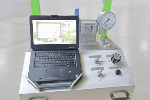 Druckprüfstand - VC10-CC - Ventil Test Equipment BV - PC-steuerbar / für Überströmventil / kompakt