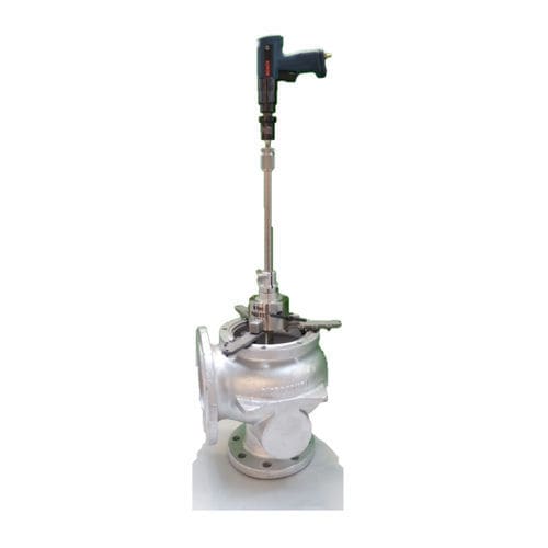 Läppmaschine für sphärisches Kugelventil - POLIR C12 - Ventil Test Equipment BV