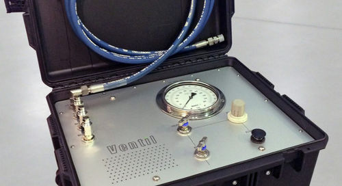 Tragbares Prüfgerät - ORION LM500 - Ventil Test Equipment BV - Druck / automatisch / für Rohre