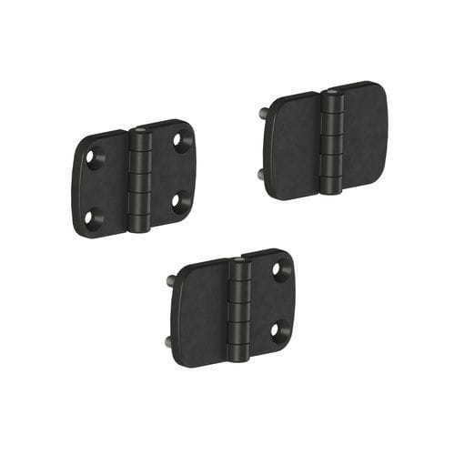 Flacher Scharnier - 3216-610764-30 - Industrilas - Edelstahl / 180°