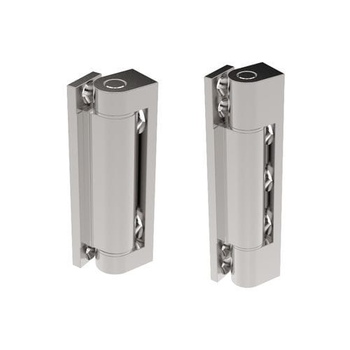 Flacher Scharnier - 324626 - Industrilas - Edelstahl / 180°
