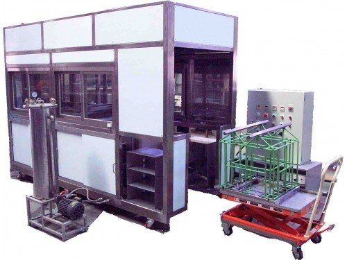 Ultraschallwaschanlage - TST taiwan supercritical technology - automatisch / Prozess