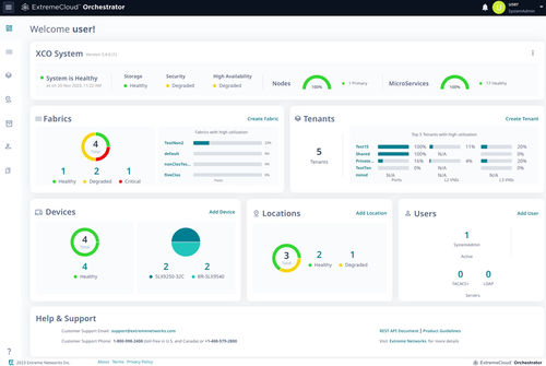 Überwachungssoftware - ExtremeCloud Orchestrator - Extreme Networks - Steuerung / Management / Konfiguration