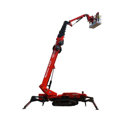 Hebebühnenspinne auf Raupen - SPIDER 43 T - Platform Basket - auf Raupen / mit Eigenantrieb / elektrisch