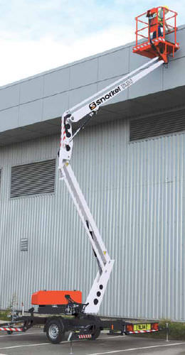 Gezogene Gelenkarbeitsbühne - 2.2 m | TL34 - Snorkel - batteriebetrieben / für Außenbereich