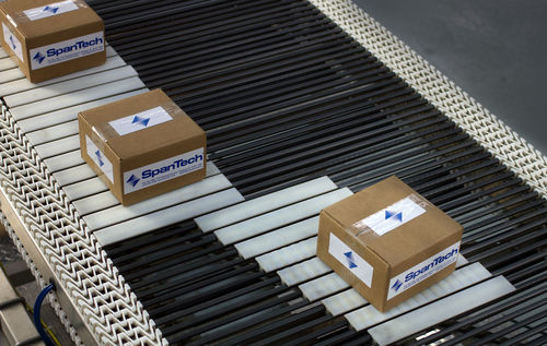 Sortieranlage für die Logistik - SpanTech - für die Pharmaindustrie / optisch / automatisiert
