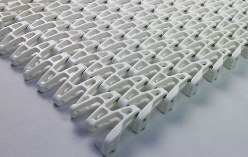Kunststoff-Förderkette - SpanTech - Block / für die Lebensmittelindustrie / modular