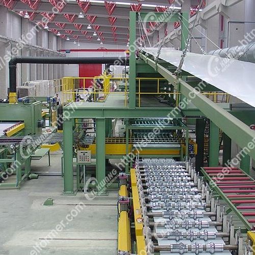 Sandwichplatten-Produktionsanlage - IKMW-RF-4R - IL KWANG METAL FORMING Company - PSE/Mineralwolle-Sandwichplatten / kontinuierlich