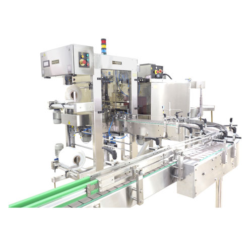 Automatische Schrumpffolienverpackungsmaschine - SLO - Autopack Co., Ltd. - für Flaschen / Schweißstange / doppelt