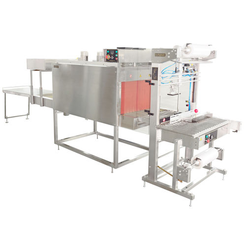 Halbautomatische Schrumpffolienverpackungsmaschine - SSO - Autopack Co., Ltd. - für Glasflaschen / für Pakete / für Schalen