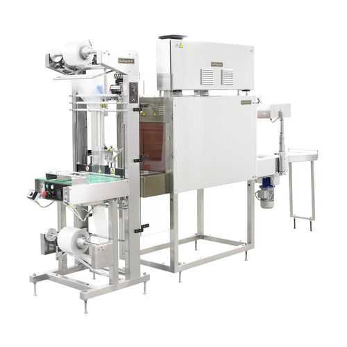 Halbautomatische Schrumpffolienverpackungsmaschine - SSO series - Autopack Co., Ltd. - für Glasflaschen / für Pakete / für Schalen