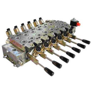 Hydraulik-Wegeventil / Schieber - APV-16 - FLUIDEA - mit manueller Bedienung / elektro-hydraulisch / Sektional