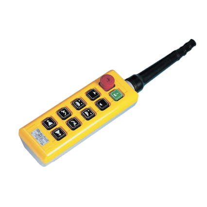Handbediengerät mit 10 Tasten - PRS - FLUIDEA - IP65 / Notausschalter