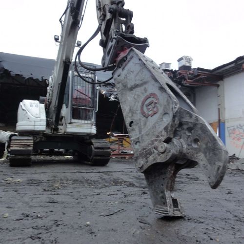 Hydraulischer Abbruchschere - DMS series - Demarec - für Bagger / für Beton / für Stahl