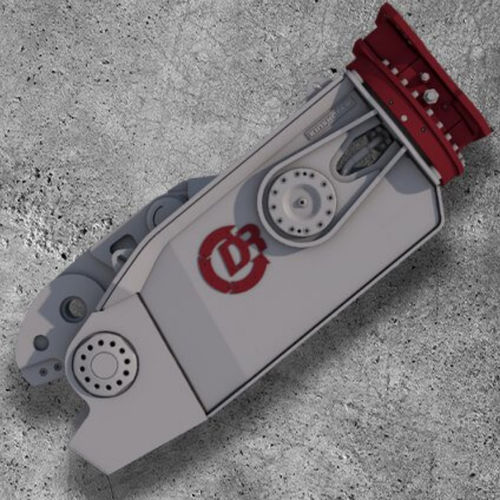 Hydraulischer Abbruchschere - RC-30 series  - Demarec - für Bagger / für Baumaschinen / für Stahl