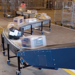 Förderer mit motorisierten Rollen - Caljan Rite-Hite - horizontal / Transport / erweiterbar