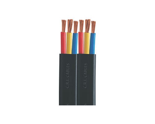 Versorgungs-Stromkabel - FLAT CABLES - C.R.I. Pumps - multi-koaxial / isoliert / wasserdicht