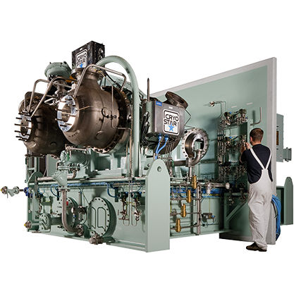Gaskompressor - CM2 series  - Cryo Star - elektrisch / festinstalliert / ölgeschmiert