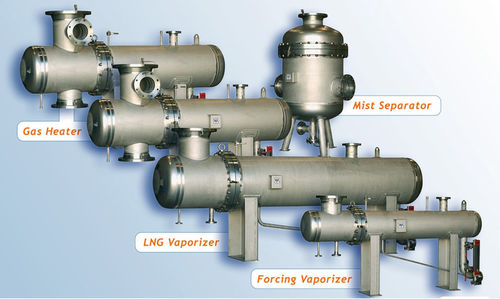 Rohrbündelwärmetauscher - Cryo Star - flüssig/Gas / Edelstahl / für Schifffahrtsanwendungen