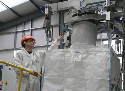 Automatische Big-Bag-Befüllstation - IBC-RIII - Webster Griffin Ltd