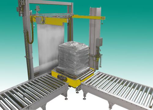 Stretchwickler mit Drehteller - Uniwrap 200 AE - Webster Griffin Ltd - automatisch / Paletten / mit Stretchfolie