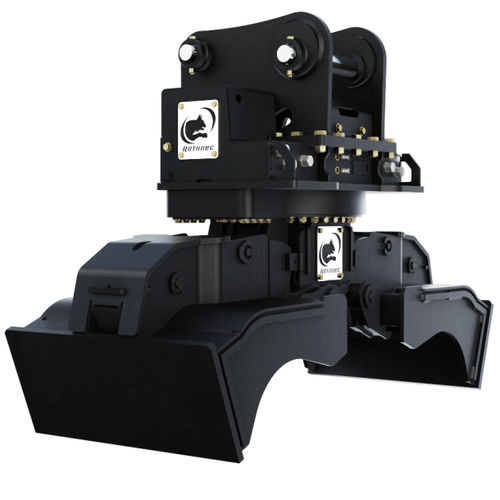 Greiferschaufel - RPA COMPACTION series  - Rotobec Inc. - Grabenräum / für Hydraulikbagger